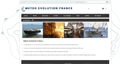 Desktop Screenshot of meteo-evolution-france.com